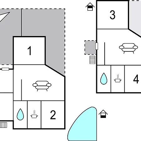 Сasa de vacaciones Four-bedroom In